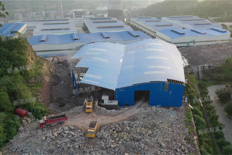 #新高耐#重慶涪陵區時產350噸生產線