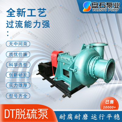 盘石泵业 800DT-90耐磨橡胶渣浆泵