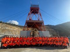 中煤建设集团刷新土耳其立井施工最高月成井纪录