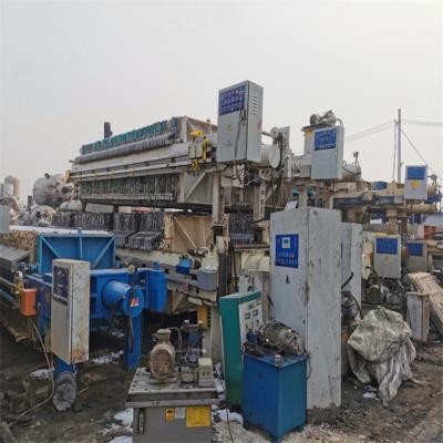 出售数台京津厢式压滤机全自动高压污泥脱水设备