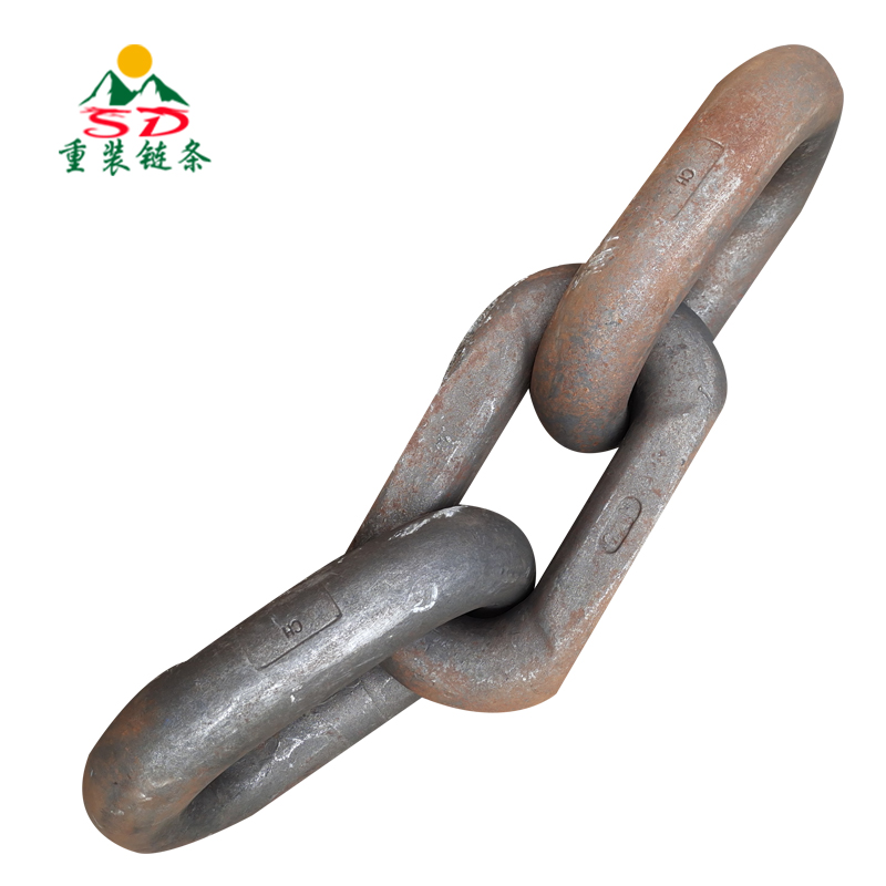 重装链条锰钢链条矿用刮板机紧凑链条