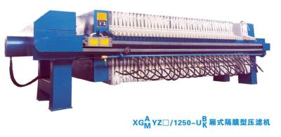 XZ1250厢式自动隔膜压滤机