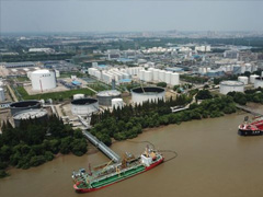 江苏扬州新建5万吨级及2个万吨级码头开工建设