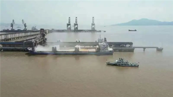 舟山开通至武汉江海直达运输新航线