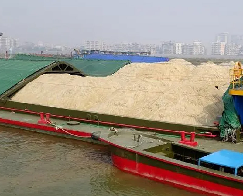长江沿线砂石运输