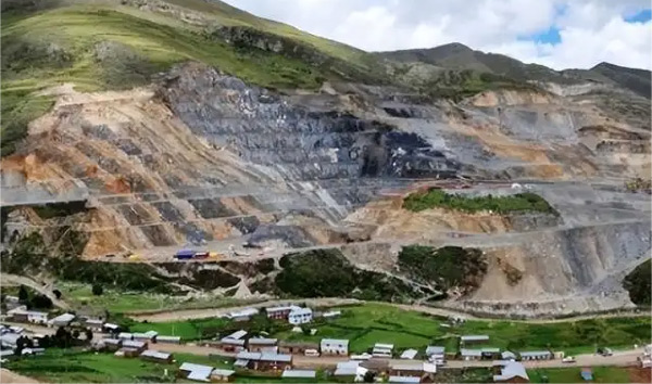 秘鲁的大型铜矿