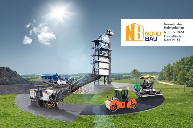 维特根（Wirtgen）移动破碎站创新技术将盛装亮相Nordbau 2023 展会