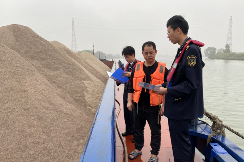 中山海事局将对砂石运输船舶的监督管理加强