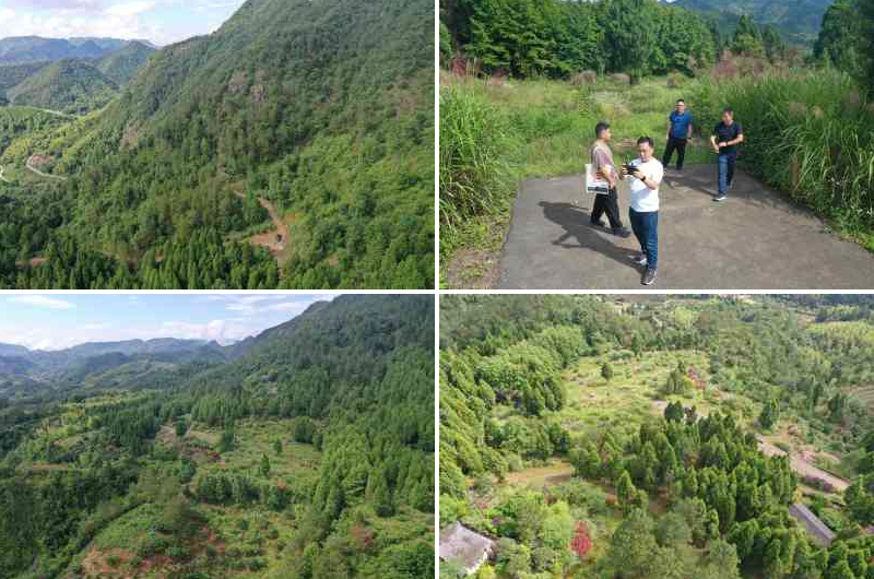 仙居县上张乡上张村后老坑矿地综合利用项目环评拍照