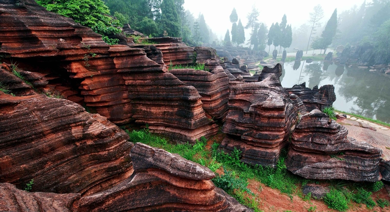 湘西奥陶纪红色碳酸盐岩石林研究取得新进展