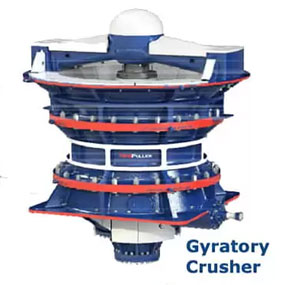 Gyratory-crusher