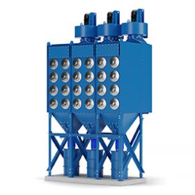 Cylindrical dust collector