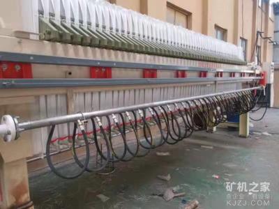 上海大张压滤机125平方自动拉板隔膜