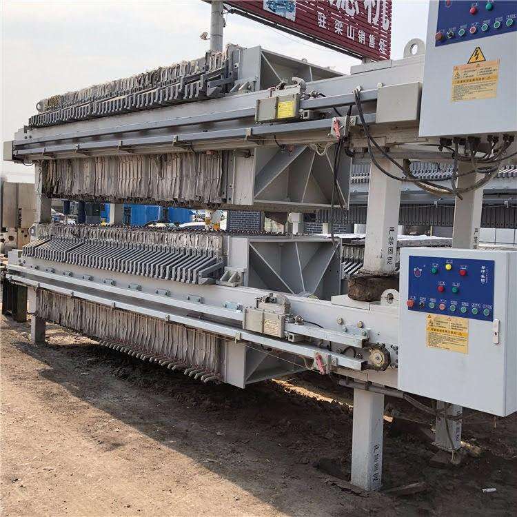 京津200平方板框压滤机 自动污泥处理板框压滤机