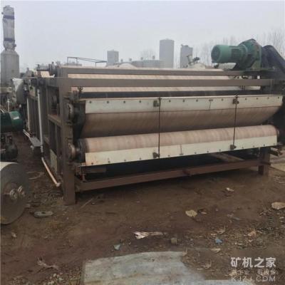 淮南出售洗沙场二手3X8带式压滤机 二手污泥脱水压滤机